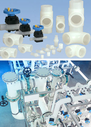 Ong nhua PVDF, ECTFE - AGRU