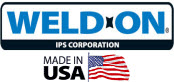 Weld-on logo